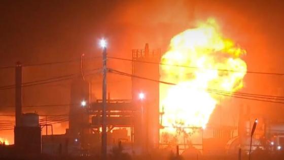 حريق بمصفاة نفط شمال العراق يخلف إصابة أزيد من عشرة أشخاص