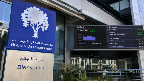 بورصة البيضاء تنهي تداولات اليوم الأربعاء بالإرتفاع ومؤشر “MASI” يقترب من 19 ألف نقطة
