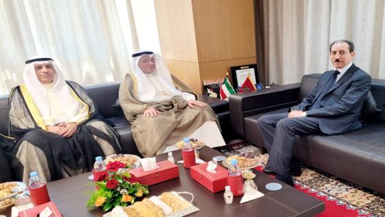 الداكي يستقبل رئيس المجلس الأعلى للقضاء بالكويت