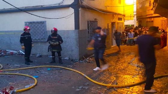 مصرع سيدتين وإصابة آخرين في إنفجار قنينة غاز بطنجة