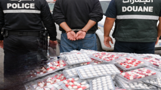 إحباط محاولة لتهريب أكثر من 7 آلاف قرص مخدر بميناء بني أنصار