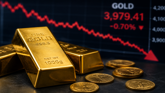 تراجع الذهب إلى أدنى مستوياته في سبعة أشهر وسط ضغوط الدولار وعوائد السندات