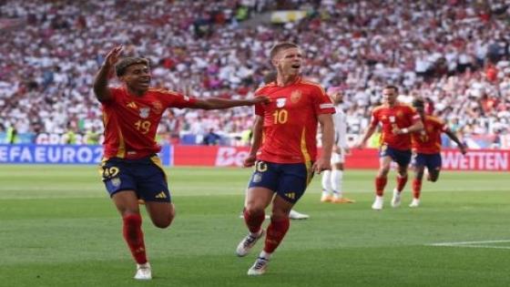 يورو 2024.. المنتخب الإسباني يقصي نظيره الألماني بعد فوزه بهدفين لواحد