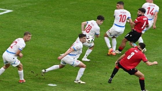 يورو 2024.. المنتخب الجورجي ينهي لقائه بنظيره التشيكي بالتعادل الإيجابي