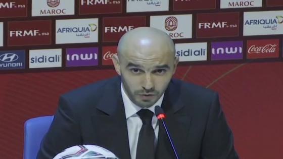 وليد الركراكي ناخبا وطنيا لـ”أسود الأطلس”