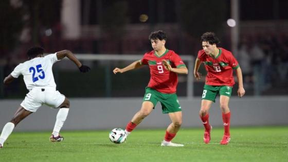 المنتخب المغربي لأقل من 20 سنة يفوز على نظيره السيراليوني بهدفين نظيفين