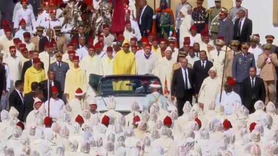 جلالة الملك يترأس حفل الولاء بالقصر الملكي بتطوان