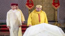 جلالة الملك يترحم على روح جلالة المغفور له الملك محمد الخامس