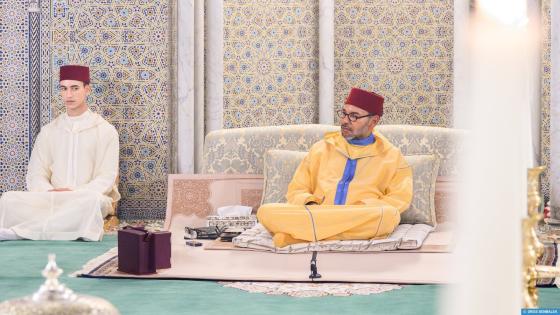 جلالة الملك يترأس حفلا دينيا إحياء لليلة المولد النبوي الشريف