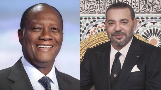 رئيس جمهورية كوت ديفوار يهنئ جلالة الملك بمناسبة عيد الإستقلال