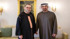 جلالة الملك محمد السادس ورئيس دولة الإمارات يتبادلان الرأي بخصوص مختلف قضايا الساحة الدولية