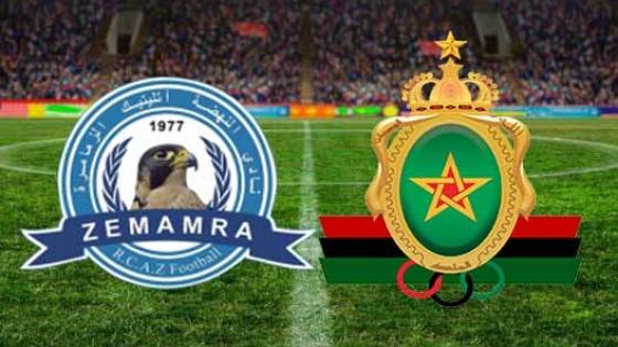 الجيش الملكي يفوز على نهضة الزمامرة بهدف نظيف