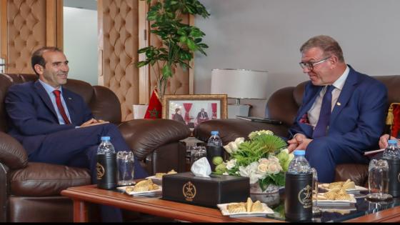 وسيط المملكة يستقبل مسؤول إيرلاندي مكلف بالحق في الحصول على المعلومة