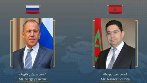 بوريطة يجري مباحثات مع وزير الشؤون الخارجية بروسيا الإتحادية