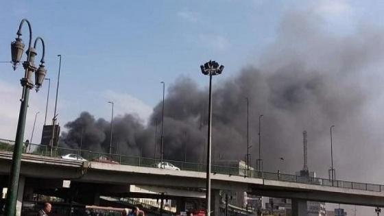 قتلى وجرحى إثر حريق ضخم بمحطة القطارات الرئيسية بالقاهرة