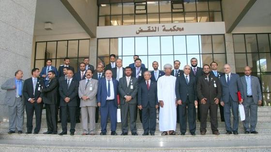 زيارة وفد من المحامين من سلطنة عمان لمحكمة النقض