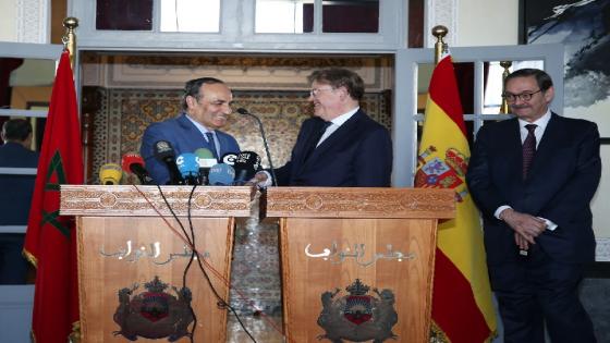 رئيس مجلس النواب الحبيب المالكي يستقبل رئيس الحكومة المحلية لفالنسيا