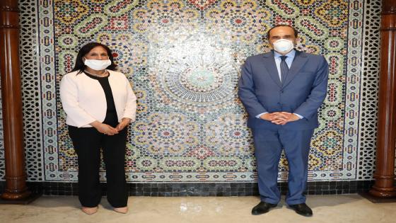 الحبيب المالكي و آمنة بوعياش يتفقان على تعزيز التعاون بين المؤسستين