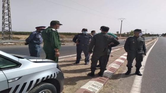 عامل شيشاوة يقوم بزيارة للسد قضائي بجماعة لمزوضية