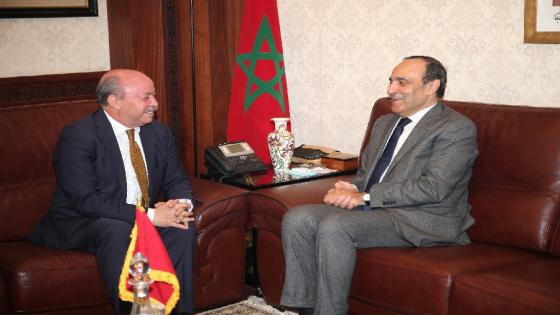 رئيس مجلس النواب يستقبل سفير الجمهورية الجزائرية بالرباط