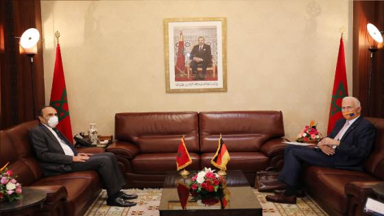 رئيس مجلس النواب يستقبل سفير ألمانيا بالرباط