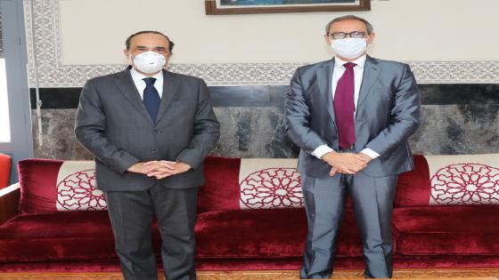 الحبيب المالكي يستقبل الممثل المقيم لصندوق الأمم المتحدة للسكان بالمغرب