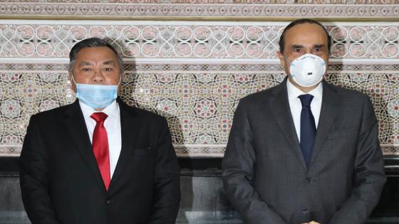 رئيس مجلس النواب يستقبل سفير إندونيسيا بالرباط