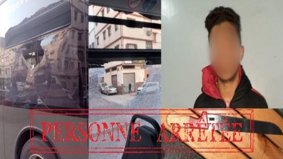 الدار البيضاء… توقيف قاصر عرض حافلة للنقل العمومي لخسائر مادية بعد رشقها بقطعة إسمنتية