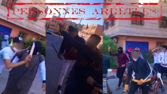 مراكش… شريط فيديو يقود 3 أشخاص إلى قبضة الأمن