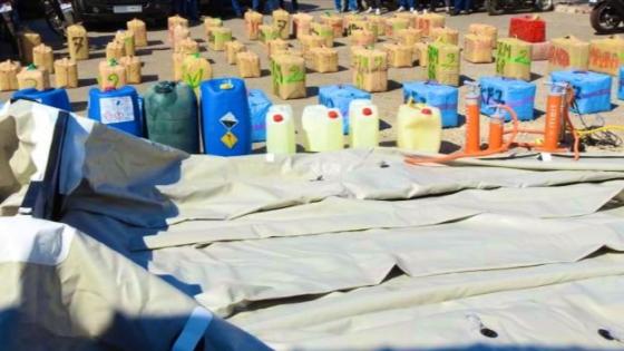 أمن أكادير يتمكن من حجز طنين من مخدر الشيرا