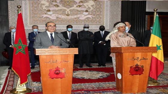 المالكي يستقبل وزيرة الشؤون الخارجية والسنغاليين بالخارج بجمهورية السينغال