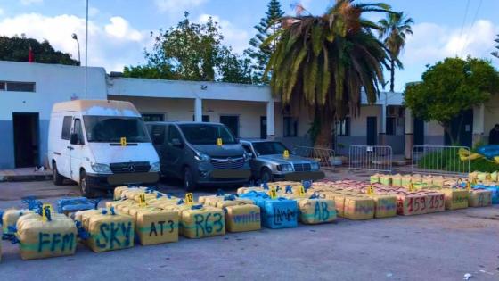 الناظور… حجز أربعة أطنان و779 كلغ من مخدر الشيرا