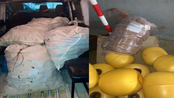 طنجة… توقيف سبعة أشخاص وحجز 695 كيلوغرام من مخدر الشيرا