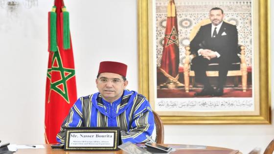 ناصر بوريطة يتباحث مع سامح شكري وزير الخارجية بجمهورية مصر العربية