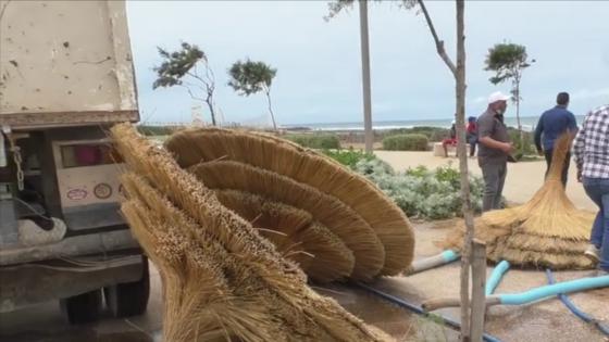 الدارالبيضاء… حملة ضد الإستغلال العشوائي لرمال شاطئ عين الذئاب