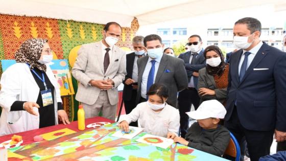 أمزازي يقوم بزيارة تفقدية لمجموعة من المؤسسات التعليمية بسلا