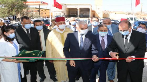 ميدلت… آيت طالب يدشن مركز صحي ودار الولادة بمنطقة زايدة