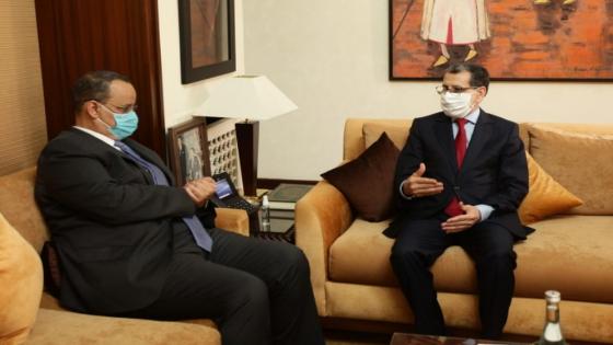 العثماني يستقبل وزير الشؤون الخارجية الموريتاني