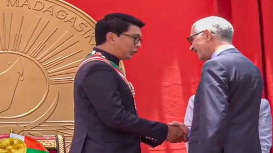 الطالبي العلمي يمثل جلالة الملك في مراسيم تنصيب رئيس جمهورية مدغشقر