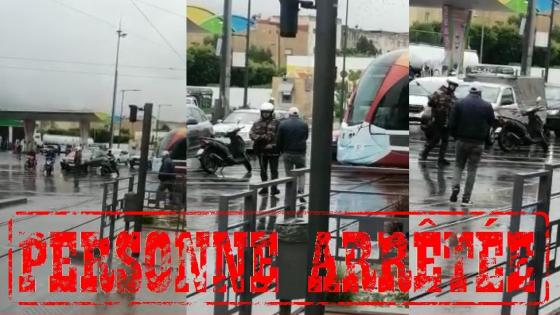 عرقلة خط سير الترامواي تجر أربعيني للتوقيف بالدارالبيضاء