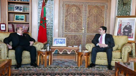 بوريطة يجري مباحثات مع رئيس مجلس النواب اليمني