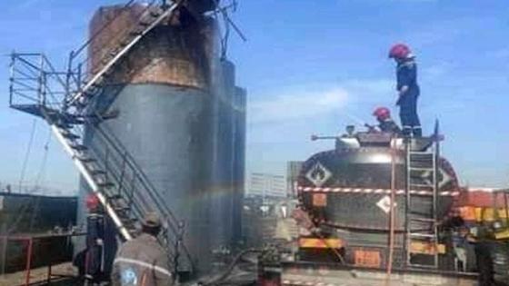 مديونة.. مصرع شخصين في حادث إنفجار خزان صهريجي