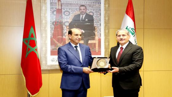 هشام البلاوي يستقبل رئيس هيئة النزاهة بجمهورية العراق