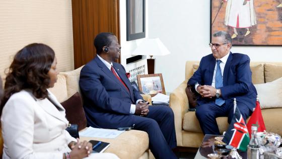 أخنوش يجري مباحثات مع الوزير الأول ووزير الخارجية وشؤون المغتربين بجمهورية كينيا