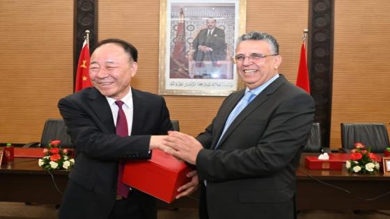 وهبي يستقبل نائب وزير العدل الصيني