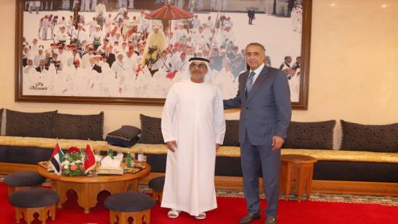 حموشي يستقبل رئيس جهاز الإستخبارات الوطني لدولة الإمارات