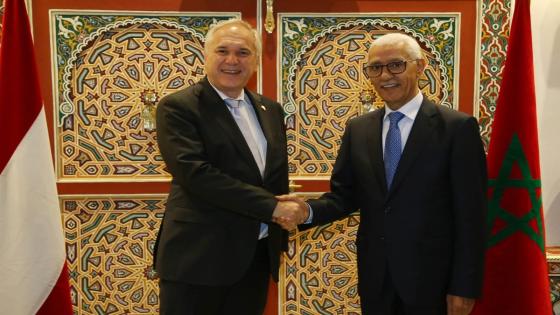 الطالبي العلمي يتباحث مع رئيس المجلس الوطني النمساوي