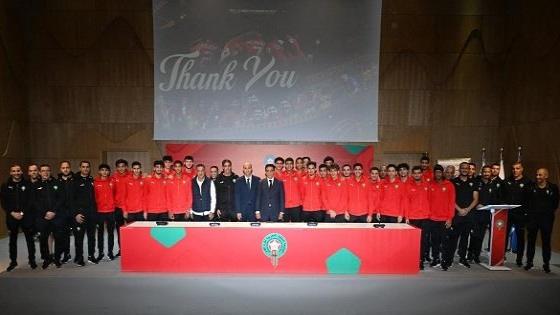 جامعة كرة القدم تقيم حفلا على شرف أشبال الأطلس