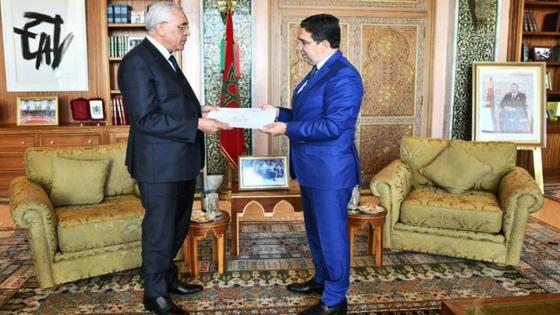 بوريطة يستقبل وزير العدل الجزائري ويتسلم دعوة المشاركة في “القمة العربية”‬