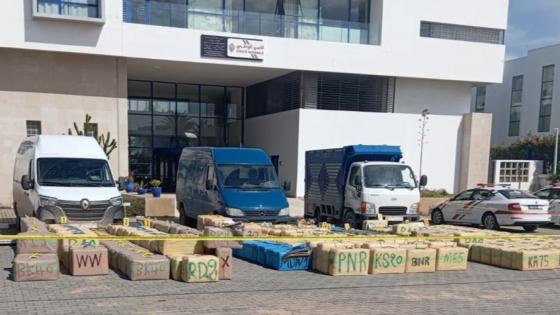 أمن الصويرة يحجز 11 طنا و 755 كيلوغراما من مخدر الشيرا